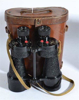 Lot 161 - A Pair of Second World War British Military Bino Prism No.5 Mk. IVA x 7 Binoculars, by NIL...