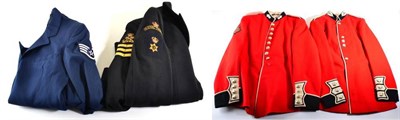 Lot 193 - An Elizabeth II Grenadier Guardsman's Third Class Scarlet Tunic, with embroidered shoulder and...