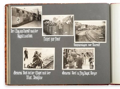 Lot 203 - An Interesting German Third Reich Period Photograph Album, Pertaining to the Narvik Campaign,...