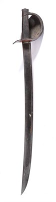 Lot 286 - A French Model 1833 Naval Cutlass, the 68 cm, broad, fullered, single edge blade engraved with...