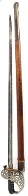 Lot 310 - A Victorian 1887 Pattern Heavy Cavalry Officer's Undress Sword, by Henry Wilkinson, the single...