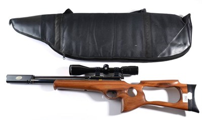 Lot 393 - PURCHASER MUST BE 18 YEARS OF AGE OR OVER A Falcon .22 Calibre Bolt Action Air Rifle, numbered...