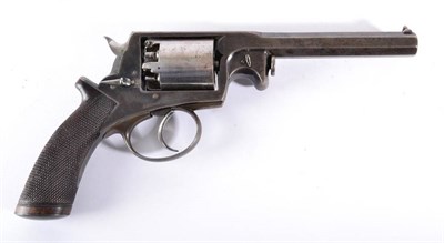 Lot 400 - An Adam's Patent .44 Calibre Double Action Five Shot Percussion Cap Revolver by E.M.Reilly &...