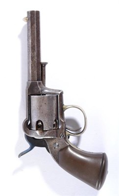 Lot 413 - A Remington-Beals 1st Model Single Action Five Shot Percussion  Pocket Revolver, Issue 4, the 7.5cm