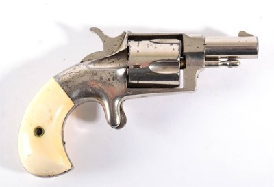 Lot 430 - A Hopkins & Allen XL No.4 Single Action .32 Calibre Rimfire Five Shot Revolver, with nickel...