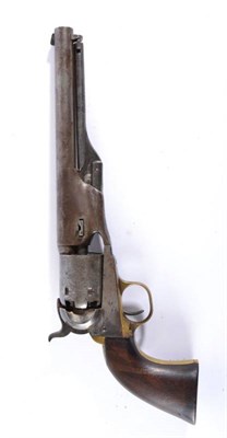 Lot 444 - A Colt Model 1861 Single Action Six Shot .36 Caliber Percussion Navy Revolver,  the 19cm round...