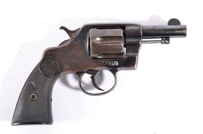 Lot 445 - A Colt New Army and Navy .41 Calibre Double Action Six Shot Revolver, with blued finish, the...