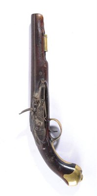 Lot 479 - A George III Flintlock Pistol to Dublin Castle,  the 23cm round barrel with proof marks of a...