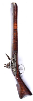 Lot 485 - A Late 18th/Early 19th Century East India Company Flintlock Musketoon, the 35cm swamped steel...