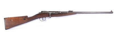 Lot 498 - A Mauser Model 1871 Bolt Action Carbine, 11mm, the 51cm round barrel octagonal at the breech...