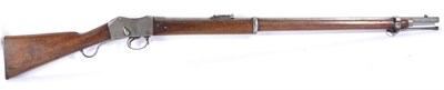 Lot 516 - A Victorian Martini-Henry Mk.II .450 Service Rifle, the 84.5cm round barrel with hinged ladder rear