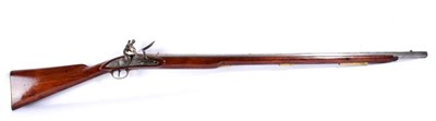 Lot 522 - A 19th Century East India Company Flintlock Musket, the 100cm round barrel with ex-Jaipur Armouries