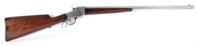 Lot 525 - A 19th Century Falling Block Carbine, with 62cm unmarked round barrel, plain breech block, the...