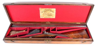 Lot 537 - A 19th Century 14 Bore Side By Side Double Barrel Percussion Shotgun by T & W Harrison,...