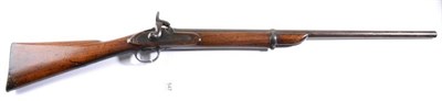 Lot 547 - A 19th Century Percussion Carbine, .577, the 71.5cm barrel with Birmingham proof marks and...