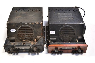 Lot 1089 - A Vintage HMV Car Radio, removed from a Bentley, labelled Radio Mobile L6d, serial no.4241,...
