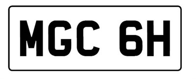 Lot 1220 - Cherished Registration Number: MGC 6H, with retention certificate until 13.2.26