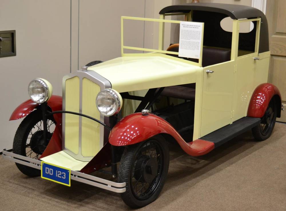 Lot 1227 - A 1930s Style Cream and Red Painted Open Top Pedal Car, as used in the 1983 stage production of...