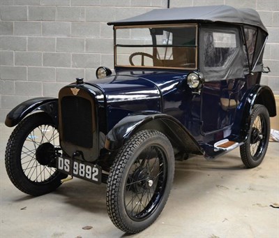 Lot 1236 - 1925 Austin Seven ''Chummy'' Registration number: DS 9892 Date of registration: 1925 VIN...