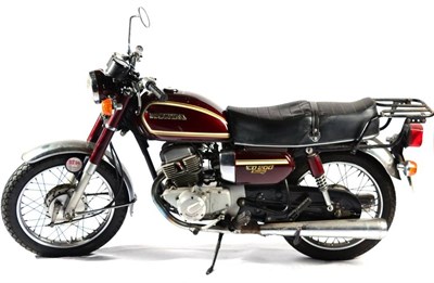 Lot 1243 - Honda CD200 			 Engine:  200cc Year:  1981 Engine number:  MA01E-2021361 Frame number:  MA01-201002