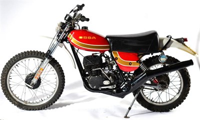 Lot 1258 - Ossa, 250, Desert Phanton, Enduro Bike.  Road registered 1978 Ossa Desert Phantom 250cc showing low