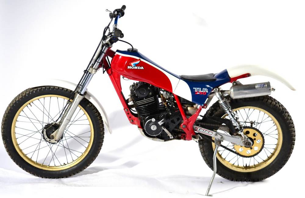 Lot 1259 - Honda 250 TLR, Trial Bike  Sort after Honda 250 TLR matching numbers in a good overall...