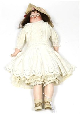 Lot 130 - Armand Marseille model 370 bisque head child doll in original clothes