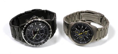 Lot 187 - A gents Rotary wristwatch and an Oris wristwatch (2)