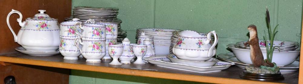 Lot 342 - A Royal Albert Petit Point China pattern dinner and tea service