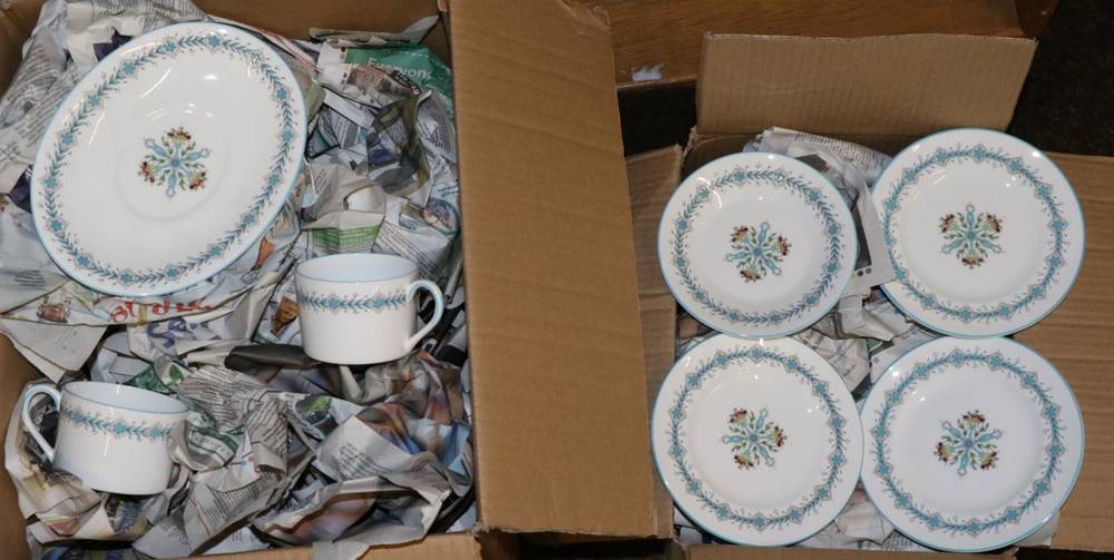 Lot 362 - A Coalport ''Geneva'' pattern tea and dinner service