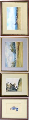 Lot 1009 - Brian Irving (20th century), A set of four signed watercolours of farming scenes (4)
