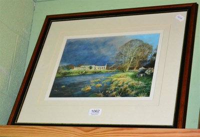 Lot 1062 - James D. McGory (Contemporary) Bolton Abbey, signed and dated 1996, acrylic