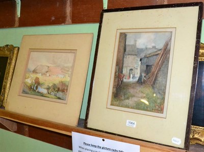 Lot 1064 - George Orkney-Work (20th century) Three watercolours of scenes in the Yorkshire Dales (3)