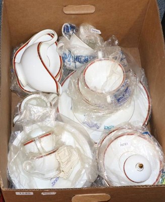 Lot 1140 - A Wedgwood Colorado pattern part dinner service