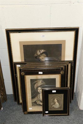 Lot 1165 - After George Moorland, a set of four hand coloured engravings; and 18th century engraving by J...