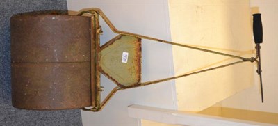 Lot 1206 - A small garden roller