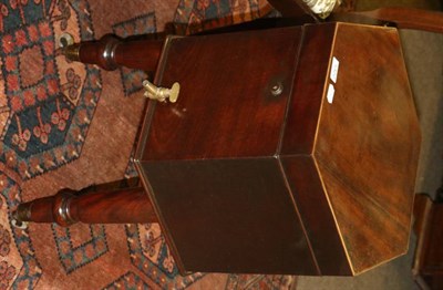 Lot 1322 - A mahogany cellarette