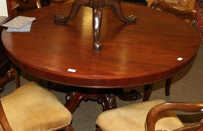 Lot 1360 - A Victorian mahogany tilt top breakfast table