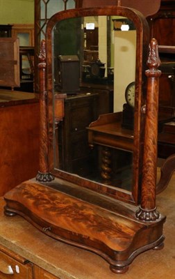 Lot 1371 - A dressing table mirror