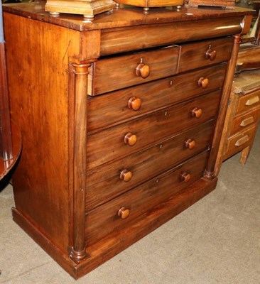 Lot 1373 - A Victorian mahogany scotch chest