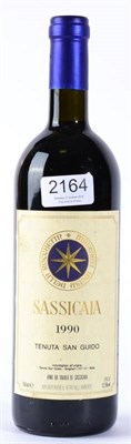 Lot 2164 - Sassicaia 1990 Tenuto San Guido 1 bottle in