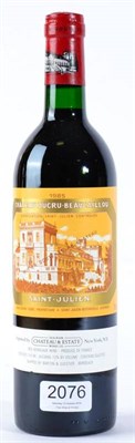 Lot 2076 - Chateau Ducru Beaucaillou 1985 Saint Julien in (US slip label) 1 bottle