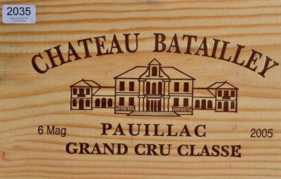 Lot 2035 - Chateau Batailley 2005 Pauillac 6 magnums