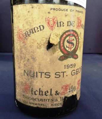 Lot 2117 - Nuits St Georges 1959 Sickle 1 bottle