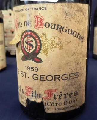 Lot 2117 - Nuits St Georges 1959 Sickle 1 bottle