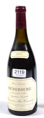 Lot 2119 - Richebourg Grand Cru 1987 Domaine Méo Camuzet 1 bottle	 Believed 1987