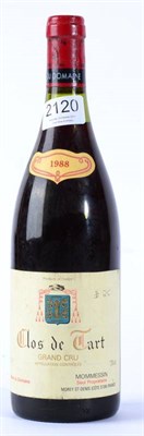 Lot 2120 - Clos de Tart Mommesin 1988 1 bottle