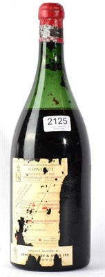 Lot 2125 - Chambolle Musigny Grivelet Pere et Fils 195? 1 magnum A discerning mouse has nibbled away the...
