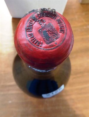 Lot 2125 - Chambolle Musigny Grivelet Pere et Fils 195? 1 magnum A discerning mouse has nibbled away the...