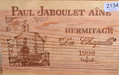Lot 2134 - Hermitage La Chapelle Jaboulet 1998, 6 magnums